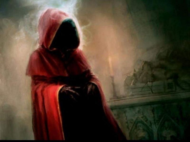 câu chuyện về linh hồn nam mặc áo choàng đỏ - Truyền thuyết đô thị